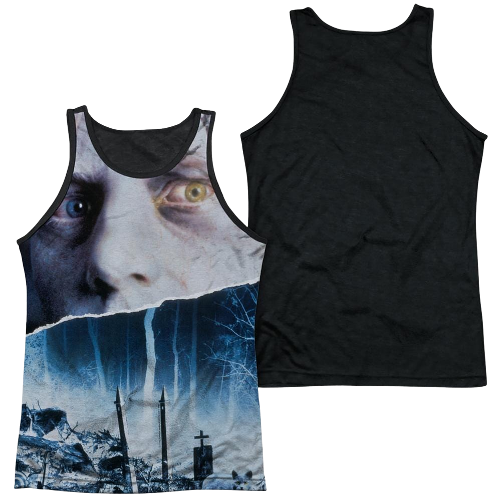 Pet Sematary Poster - Men's Black Back Tank Top Men's Black Back Tank Pet Sematary   