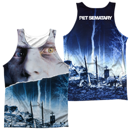 Pet Sematary Poster (Front/Back Print) - Men's All Over Print Tank Top Men's All Over Print Tank Pet Sematary   