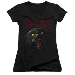 Pet Sematary I Survived - Juniors V-Neck T-Shirt Juniors V-Neck T-Shirt Pet Sematary   
