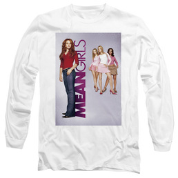 Mean Girls Poster Art - Men's Long Sleeve T-Shirt Men's Long Sleeve T-Shirt Mean Girls   