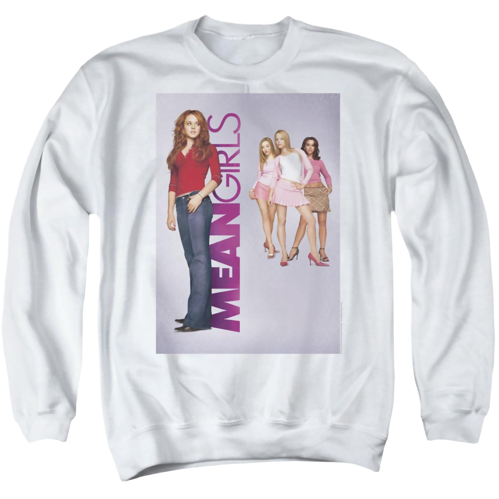 Mean Girls Poster Art - Men's Crewneck Sweatshirt Men's Crewneck Sweatshirt Mean Girls   