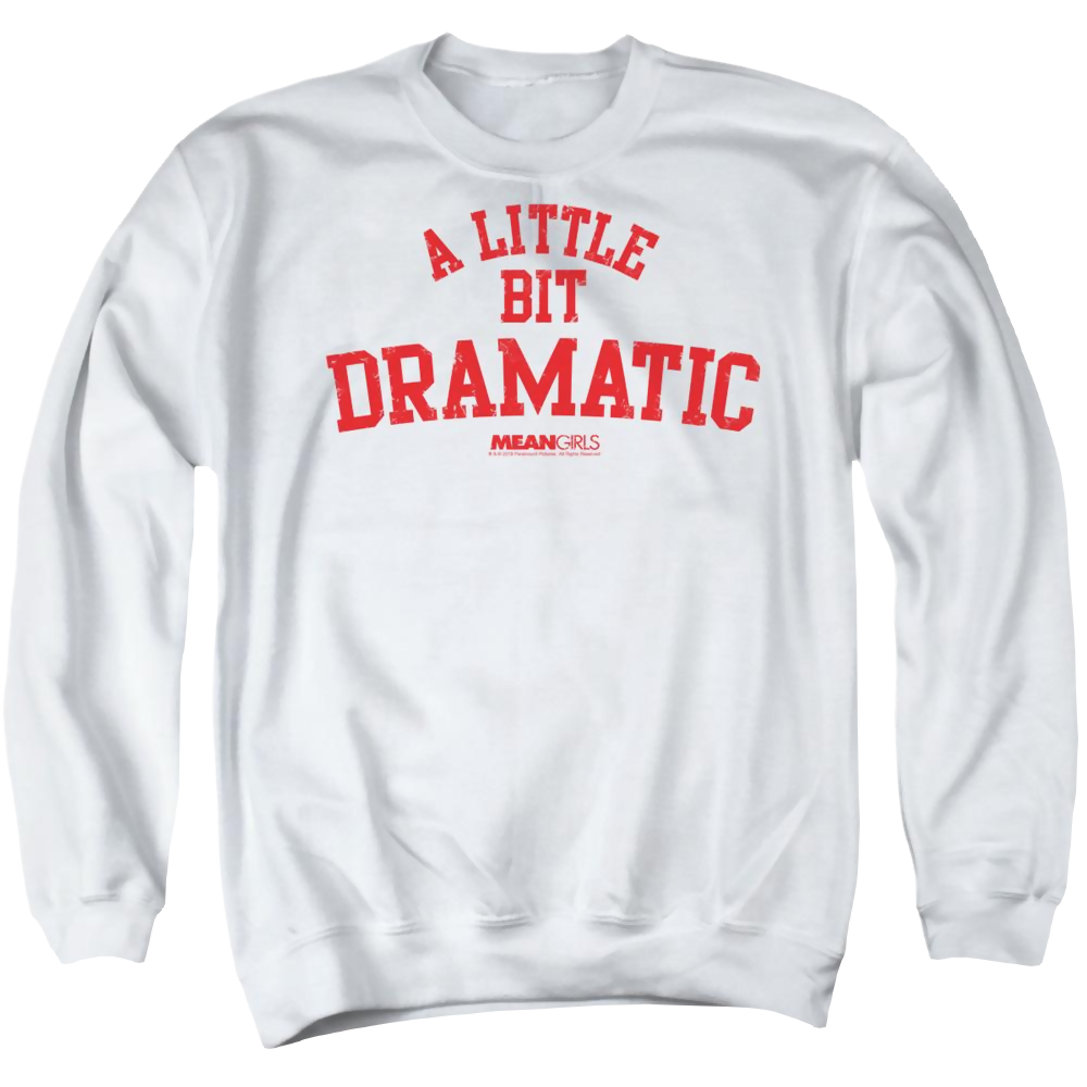 Mean Girls Dramatic - Men's Crewneck Sweatshirt Men's Crewneck Sweatshirt Mean Girls   