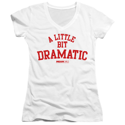 Mean Girls Dramatic - Juniors V-Neck T-Shirt Juniors V-Neck T-Shirt Mean Girls   