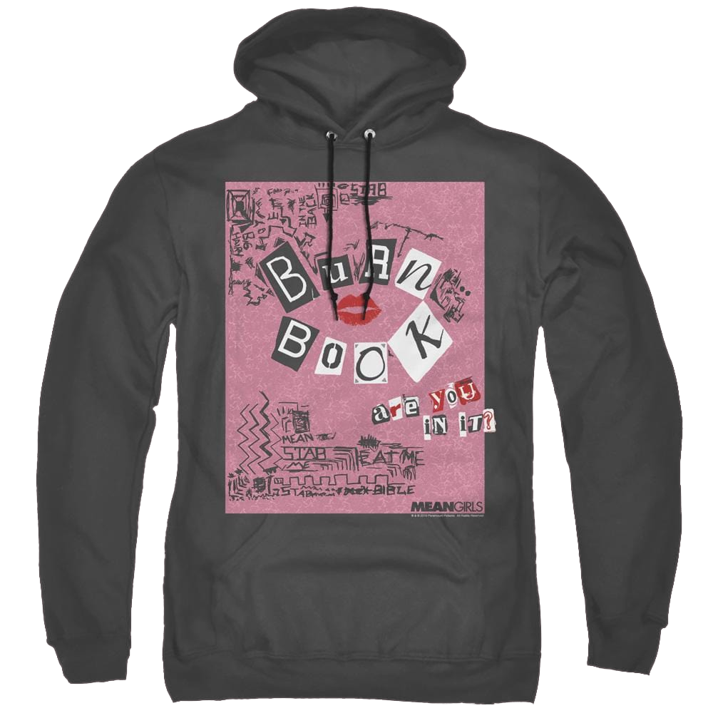 Mean Girls Burn Book - Pullover Hoodie Pullover Hoodie Mean Girls   