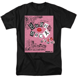 Mean Girls Burn Book - Men's Regular Fit T-Shirt Men's Regular Fit T-Shirt Mean Girls   