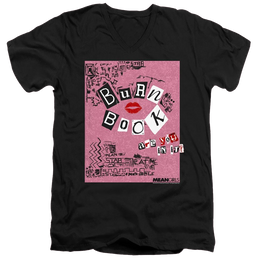 Mean Girls Burn Book - Men's V-Neck T-Shirt Men's V-Neck T-Shirt Mean Girls   