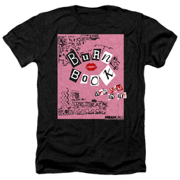 Mean Girls Burn Book - Men's Heather T-Shirt Men's Heather T-Shirt Mean Girls   