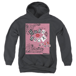 Mean Girls Burn Book - Youth Hoodie Youth Hoodie (Ages 8-12) Mean Girls   