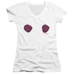 Mean Girls Wear What Regina Wears - Juniors V-Neck T-Shirt Juniors V-Neck T-Shirt Mean Girls   