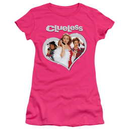 Clueless Clueless Heart - Juniors T-Shirt Juniors T-Shirt Clueless   