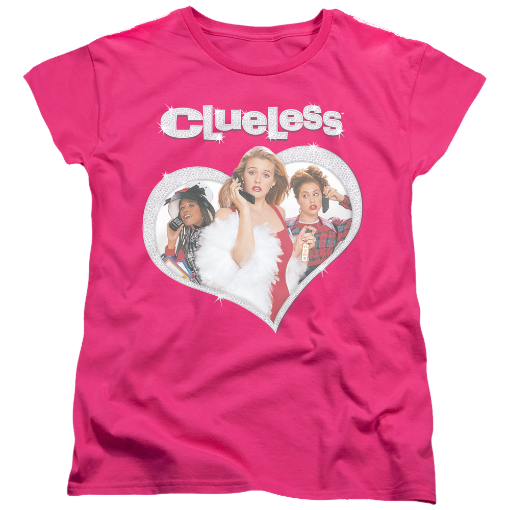 Clueless Clueless Heart - Women's T-Shirt Women's T-Shirt Clueless   