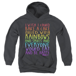 Mean Girls Rainbows And Cake - Youth Hoodie Youth Hoodie (Ages 8-12) Mean Girls   