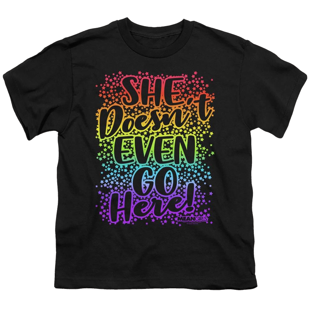 Mean Girls Doesn'T Go Here - Youth T-Shirt Youth T-Shirt (Ages 8-12) Mean Girls   