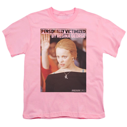 Mean Girls Regina George Victim - Youth T-Shirt Youth T-Shirt (Ages 8-12) Mean Girls   