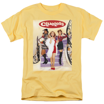 Banana men's regular fit t-shirt with Clueless Poster graphic