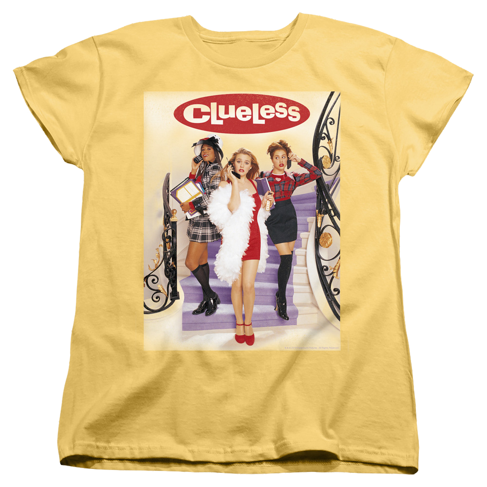 Clueless Clueless Poster - Women's T-Shirt Women's T-Shirt Clueless   