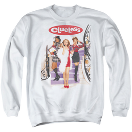 Clueless Clueless Poster - Men's Crewneck Sweatshirt Men's Crewneck Sweatshirt Clueless   
