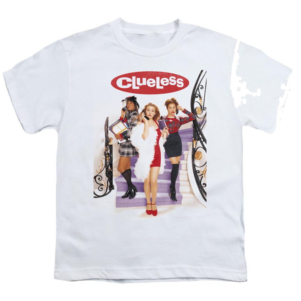 Clueless Clueless Poster - Youth T-Shirt Youth T-Shirt (Ages 8-12) Clueless   