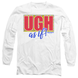 Clueless Ugh As If - Men's Long Sleeve T-Shirt Men's Long Sleeve T-Shirt Clueless   