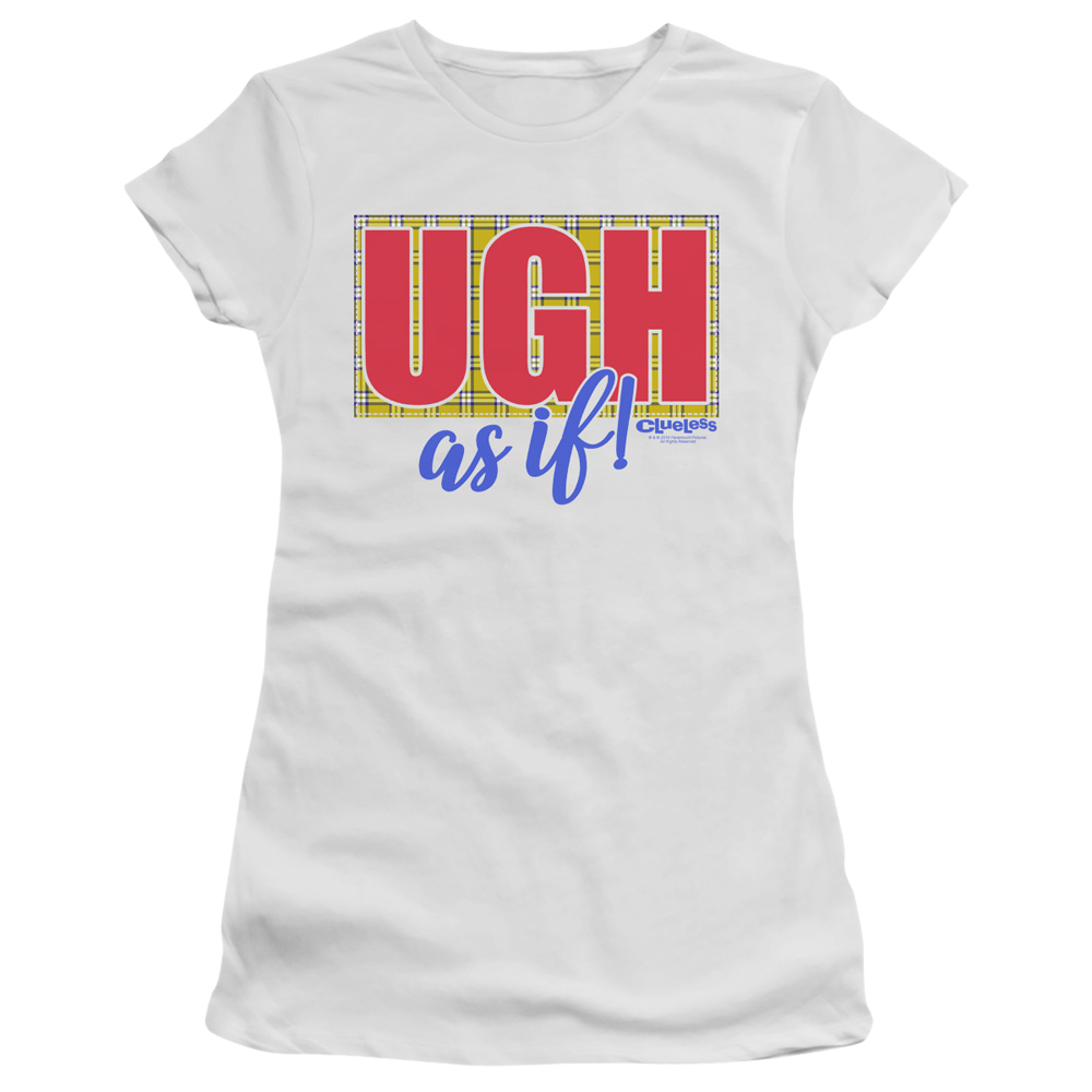 Clueless Ugh As If - Juniors T-Shirt Juniors T-Shirt Clueless   