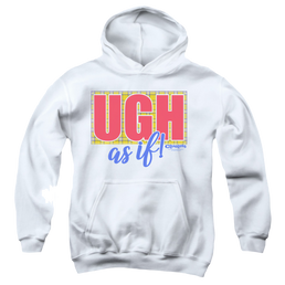 Clueless Ugh As If - Youth Hoodie Youth Hoodie (Ages 8-12) Clueless   