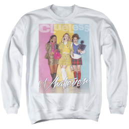 Clueless Whatever - Men's Crewneck Sweatshirt Men's Crewneck Sweatshirt Clueless   
