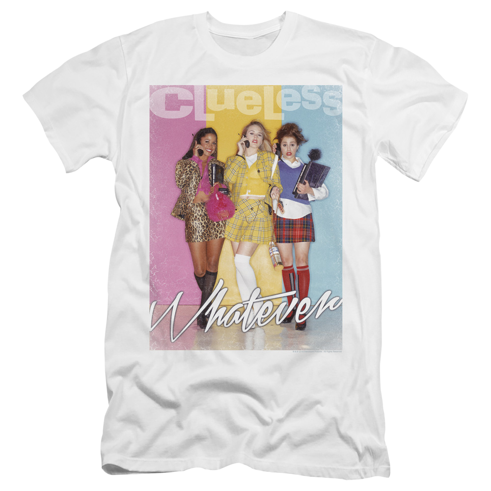 Clueless Whatever - Men's Premium Slim Fit T-Shirt Men's Premium Slim Fit T-Shirt Clueless   