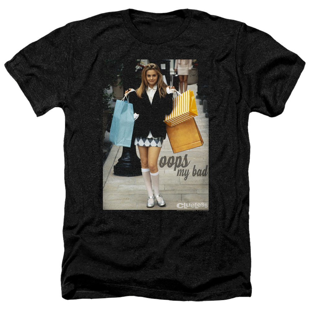 Clueless Oops My Bad - Men's Heather T-Shirt Men's Heather T-Shirt Clueless   