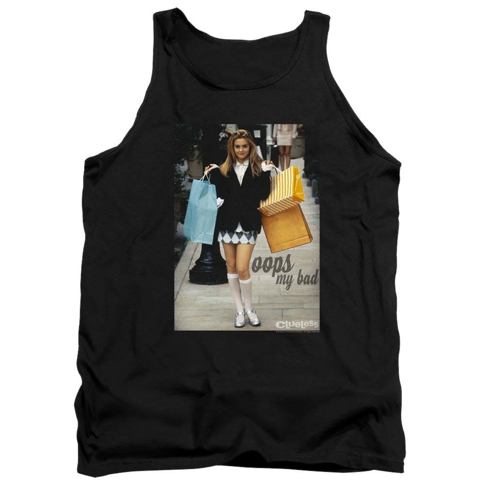 Clueless Oops My Bad - Men's Tank Top Men's Tank Clueless   
