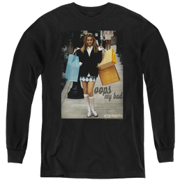 Clueless Oops My Bad - Youth Long Sleeve T-Shirt Youth Long Sleeve T-Shirt Clueless   