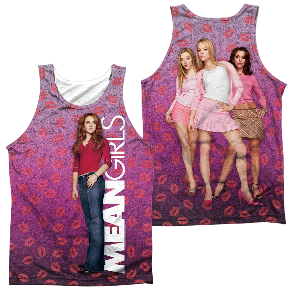 Mean Girls Mean Girls (Front/Back Print) - Men's All Over Print Tank Top Men's All Over Print Tank Mean Girls   