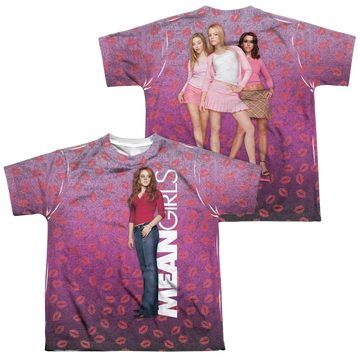 Mean Girls youth all-over print t-shirt for ages 8 to 12