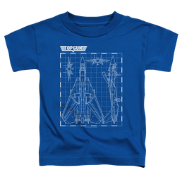 Top Gun Schematic - Toddler T-Shirt Toddler T-Shirt Top Gun   