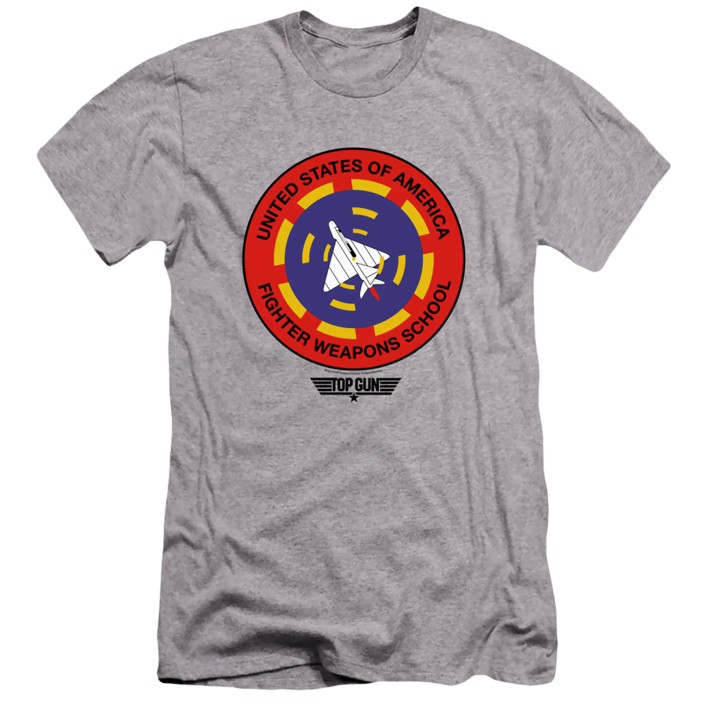 Top Gun Fighter Weapons School - Men's Premium Slim Fit T-Shirt Men's Premium Slim Fit T-Shirt Top Gun   