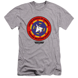 Top Gun Fighter Weapons School - Men's Premium Slim Fit T-Shirt Men's Premium Slim Fit T-Shirt Top Gun   