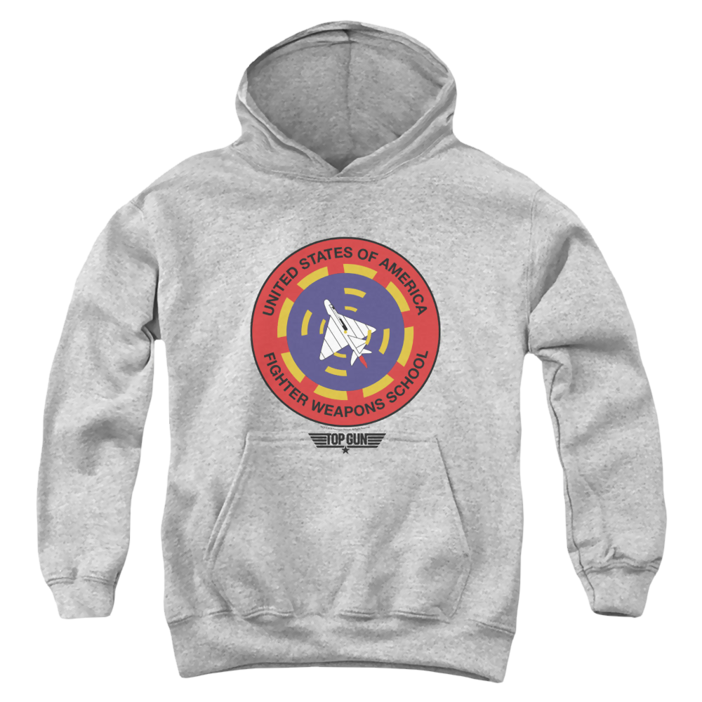 Top Gun Fighter Weapons School - Youth Hoodie Youth Hoodie (Ages 8-12) Top Gun   