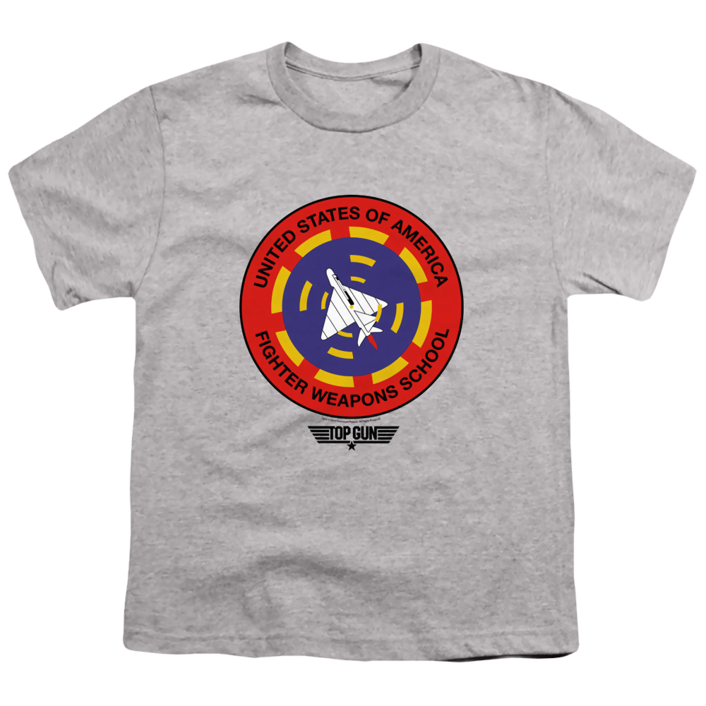 Top Gun Fighter Weapons School - Youth T-Shirt Youth T-Shirt (Ages 8-12) Top Gun   