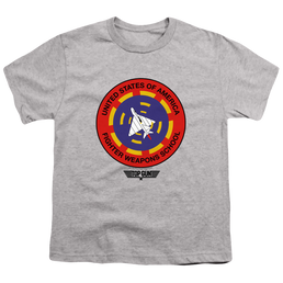 Top Gun Fighter Weapons School - Youth T-Shirt Youth T-Shirt (Ages 8-12) Top Gun   