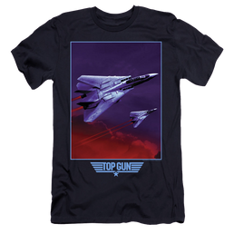 Top Gun Clouds - Men's Premium Slim Fit T-Shirt Men's Premium Slim Fit T-Shirt Top Gun   