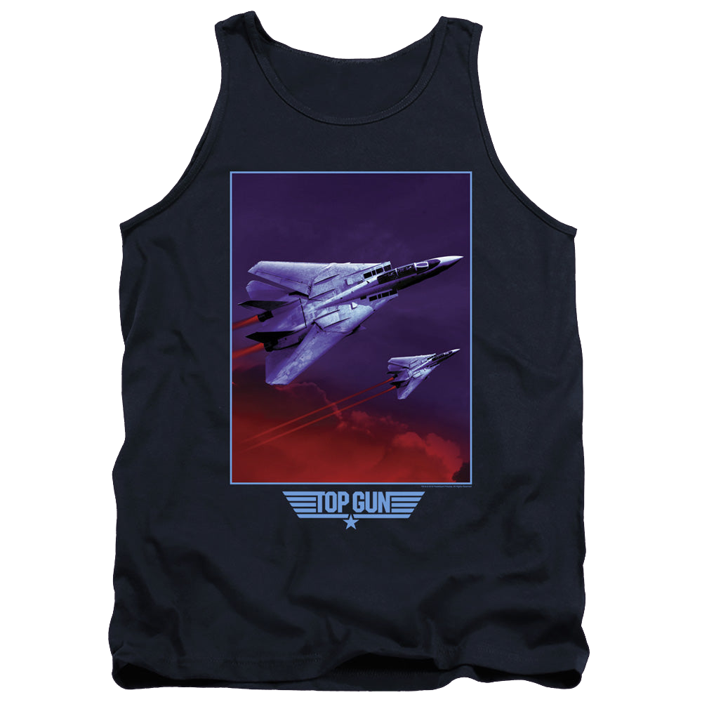 Top Gun Clouds - Men's Tank Top Men's Tank Top Gun   