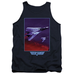 Top Gun Clouds - Men's Tank Top Men's Tank Top Gun   