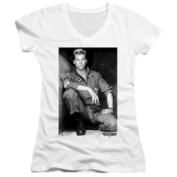 Top Gun Fresh Ice - Juniors V-Neck T-Shirt Juniors V-Neck T-Shirt Top Gun   