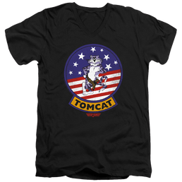 Top Gun Tomcat Sigil - Men's V-Neck T-Shirt Men's V-Neck T-Shirt Top Gun   