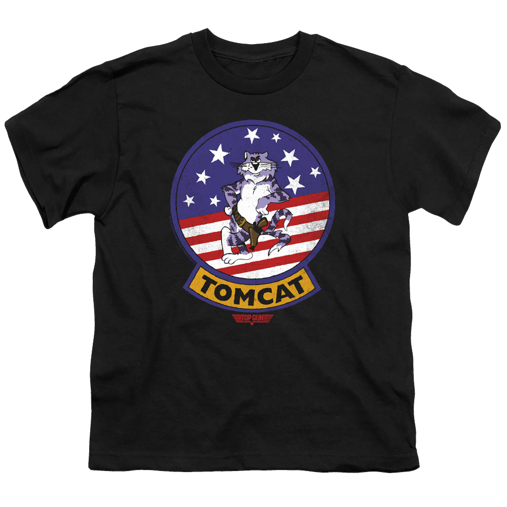 Top Gun Tomcat Sigil - Youth T-Shirt Youth T-Shirt (Ages 8-12) Top Gun   
