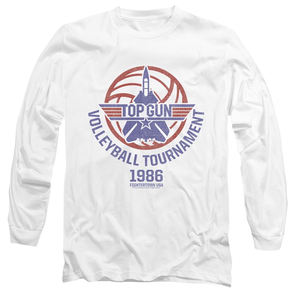 Top Gun Volleyball Tournament - Men's Long Sleeve T-Shirt Men's Long Sleeve T-Shirt Top Gun   