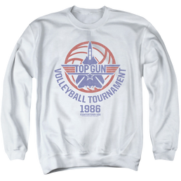 Top Gun Volleyball Tournament - Men's Crewneck Sweatshirt Men's Crewneck Sweatshirt Top Gun   