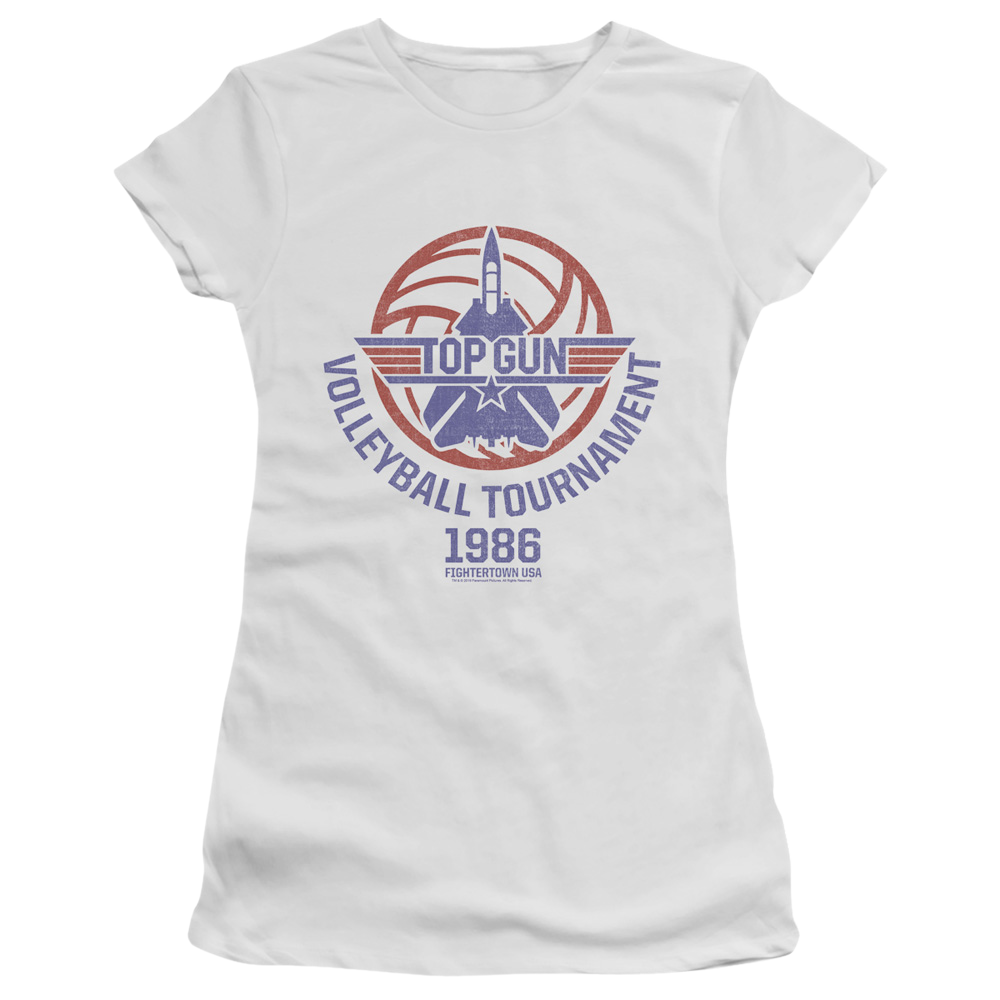 Top Gun Volleyball Tournament - Juniors T-Shirt Juniors T-Shirt Top Gun   
