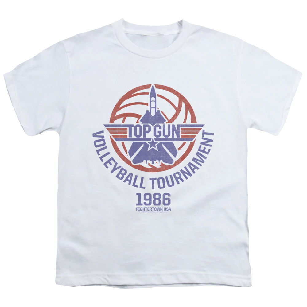 Top Gun Volleyball Tournament - Youth T-Shirt Youth T-Shirt (Ages 8-12) Top Gun   