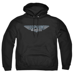 Top Gun Maverick Maverick Logo - Pullover Hoodie Pullover Hoodie Top Gun   