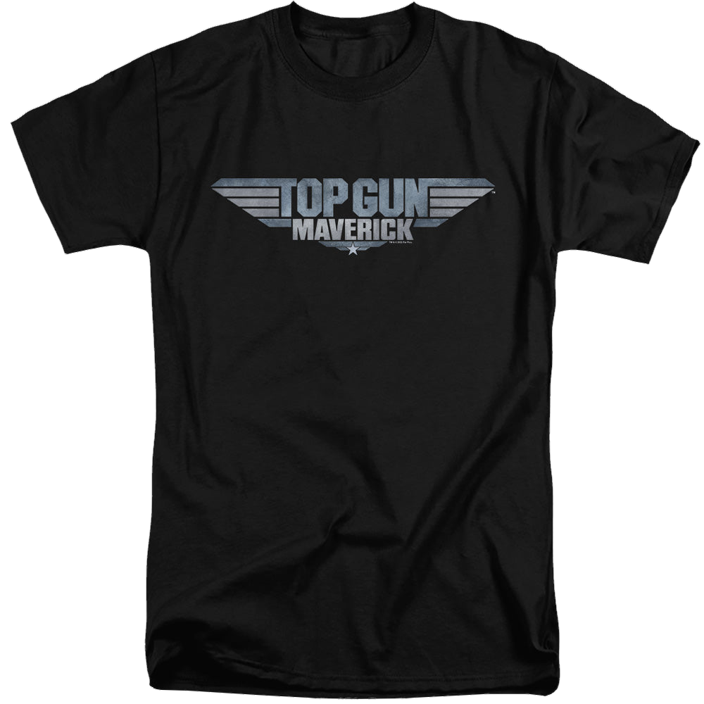 Top Gun Maverick Maverick Logo - Men's Tall Fit T-Shirt Men's Tall Fit T-Shirt Top Gun   